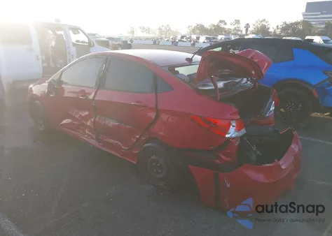 2014 Hyundai Accent Gls from USA, damaged, VIN KMHCT4AE5EU663825